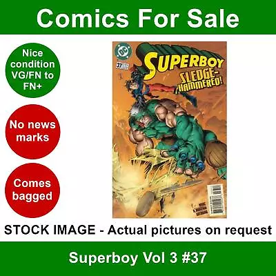 Buy DC Superboy Vol 3 #37 Comic - VG/FN+ 01 March 1997 • 3.99£