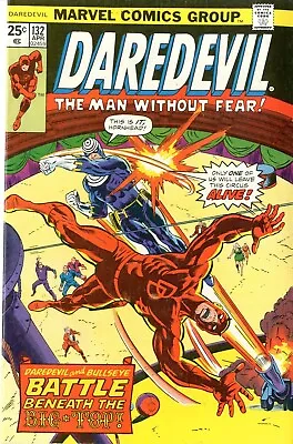 Buy Daredevil  # 132    VERY FINE   April 1976    2nd App. New Bullseye • 47.51£