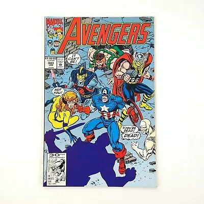 Buy The Avengers #343 VF/NM 1st The Gatherers Team (1992 Marvel Comics) • 4.01£