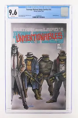 Buy Teenage Mutant Ninja Turtles #14 - Mirage Studios 1988 CGC 9.6 Wraparound Cover. • 141.52£