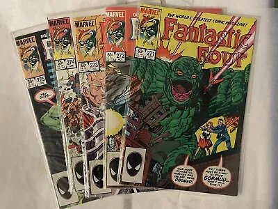 Buy Fantastic Four #271 To #275 (5 Consecutive Comic Set - MARVEL)  • 40.12£