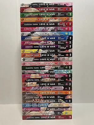 Buy Kaguya-Sama Love Is War Manga Volumes 1-27 Brand New English Viz Media • 193.67£