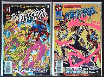 Buy AMAZING SCARLET SPIDER (1995) #1 &2 SET - NM - Back Issues • 14.99£