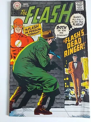 Buy DC Silver Age THE FLASH  # 183  Nov  1968  FN  Bagged &  Boarded • 9.50£