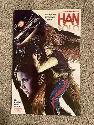Buy Star Wars: Han Solo By Majorie Liu & Mark Brooks (2017, Marvel TPB) • 4.76£