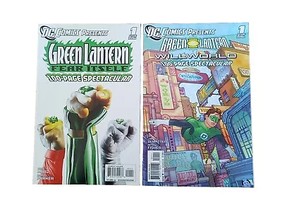Buy X2 DC Comics GREEN LANTERN One Shots FEAR ITSELF & Will World 100-Pages  • 9.99£