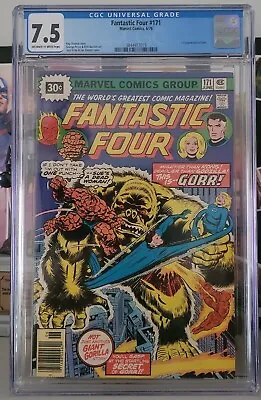 Buy Fantastic Four #171, CGC 7.5 VF-, 30 Cent Price Variant, 1st Gorr • 110.64£