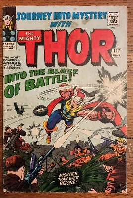 Buy Journey Into Mystery #117 Marvel Comics 1965 Vietnam Story/Thor - VG • 11.82£