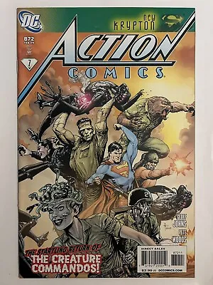 Buy Action Comics #872 DC 2008 1st Meeting Of Creature Commandos & Superman NM DCU • 17.84£