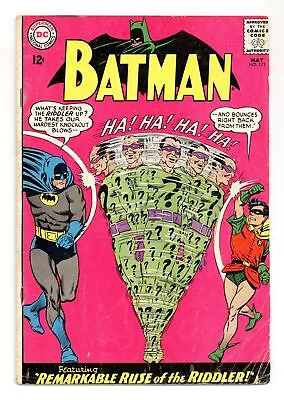 Buy Batman #171 VG- 3.5 1965 1st Silver Age App. Riddler • 419.75£