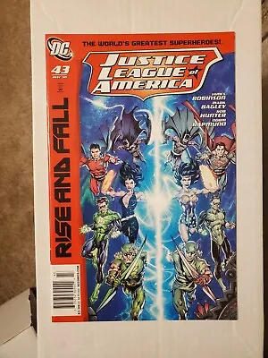 Buy Justice League America #43 Newsstand Rare 1:50 Ratio Low Print Run DC Comic 2010 • 27.71£