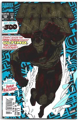 Buy Iron Man #300 - Embossed Foil Cover, 1994, Marvel Comic • 6£