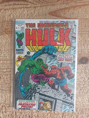 Buy The Incredible Hulk #122  Marvel Comics 1969 -   VF- • 34.99£