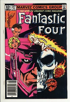 Buy Fantastic Four 257 - Galactus - John Byrne - High Grade 9.0 VF/NM • 9.47£