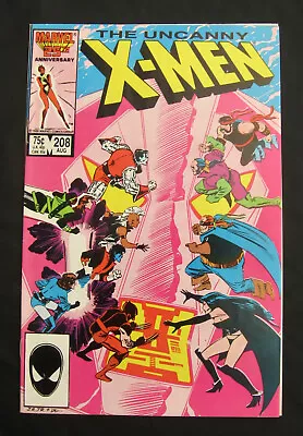 Buy UNCANNY X-MEN #208 - Hellfire Club - Romita Jr. Art (Marvel 1986) 9.0 VF/NM • 6.24£