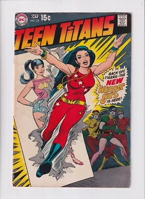 Buy Teen Titans (1966) #  23 (4.5-VG+) (1911156) 1st Wonder Girl In (New) Costume... • 40.50£
