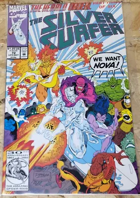 Buy Marvel Comics - The Silver Surfer The Herald Ordeal 3 Of 6 #72 (Sept. 1992) - NM • 8.99£
