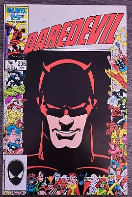 Buy Daredevil #236 • Marvel 25th Anniversary Frame Variant (Nov 1986) Comic Book • 5.13£