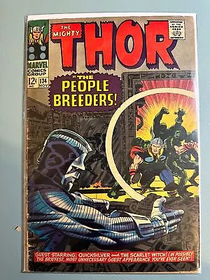 Buy Thor(vol. 1) #134 - 1st App High Evolutionary + Man Beast - Marvel Key Issue • 86.96£