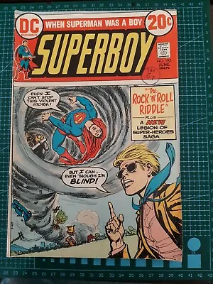 Buy DC Comics Superboy  #195 June 1973 VG+ BRONZE AGE • 10£