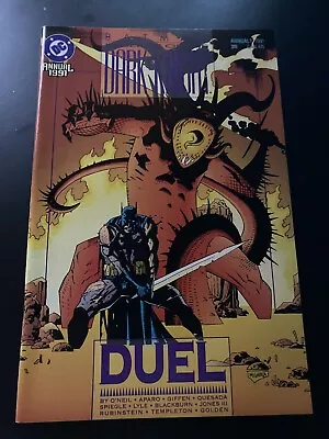 Buy Batman Legends Of The Dark Knight Annual #1 Dc Comics 1991 Duel • 4£