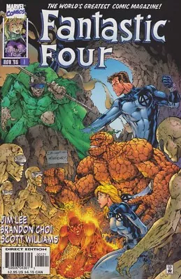 Buy Fantastic Four #1 (NM)`96 Lee/ Choi/ Williams  (Cover B) • 4.95£