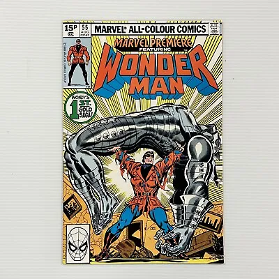Buy Marvel Premiere Featuring Wonder Man #55 1980 VF/NM Pence Copy • 30£
