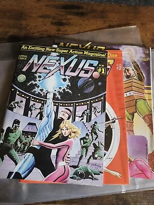 Buy Nexus Comic Vol 1 To 3 Capital Comics 1981 • 50£