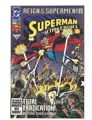 Buy SUPERMAN In ACTION COMICS #690 Reign Of The Supermen! DC Comics  1993 • 9.65£