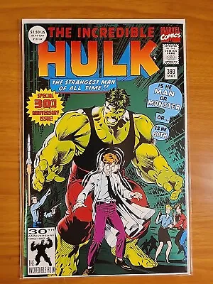 Buy VD --  Incredible Hulk #393 30th Anniversary Issue Origin Of HULK.  FOIL • 6.33£
