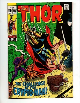 Buy Thor #174  Vf 8.0   1st App. Crypto-man  • 39.58£