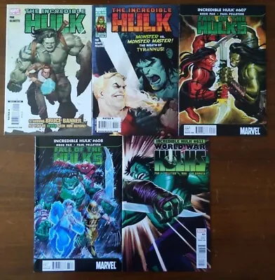 Buy Incredible Hulk #601 605 607 608 611 - Skaar MODOK Spidey Wolverine Red She-Hulk • 6.32£