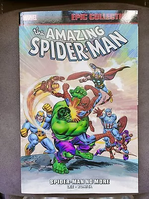 Buy The Amazing Spider-Man Epic Collection Volume 3 Spider-Man No More • 64.55£