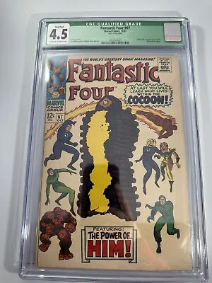 Buy Fantastic Four 67 Cgc Qualified 4.5. 1st Cameo Of Him (Warlock) • 78.87£