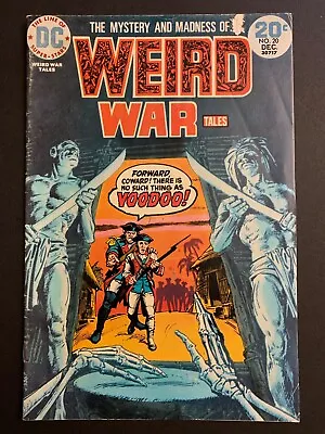 Buy Weird War Tales 20 GD+ --  Operation: Voodoo!  Bronze Age DC War/Horror 1973 • 5.60£