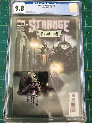 Buy Strange Academy #15 1st Gaslamp Cover Key CGC 9.8 🔥🔥🔥l • 51.39£