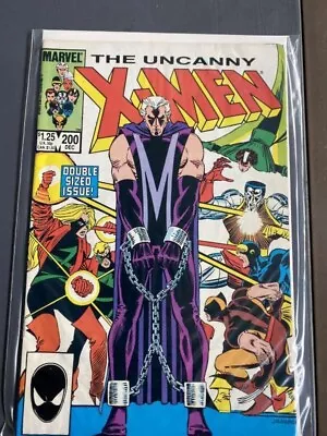 Buy Uncanny X-Men #200 (1986) Marvel Claremont Double-Sized Trial Of Magneto VF/NM • 39.99£