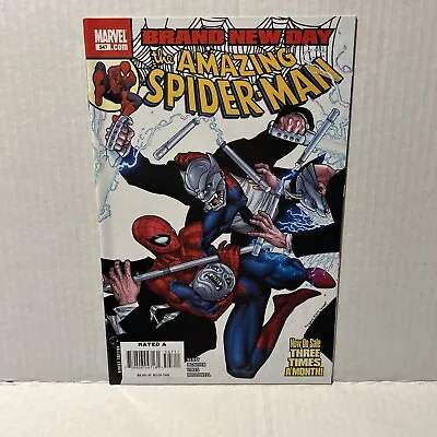 Buy Amazing Spider-Man #547 Marvel 2008 Dan Slott & Steve McNiven Brand New Day 9.4 • 3.19£
