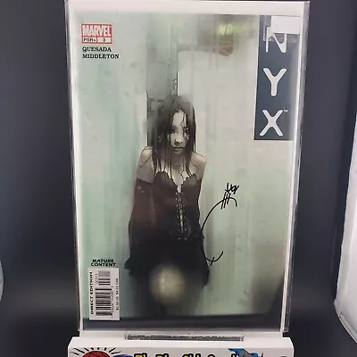 Buy NYX #3 1st Appearance Of X-23 (Laura Kinney) SIGNED! • 710.76£