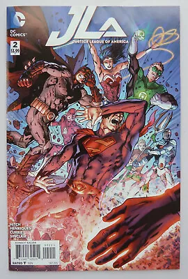 Buy Justice League Of America #2 - DC Comics September 2015 F/VF 7.0 • 4.45£