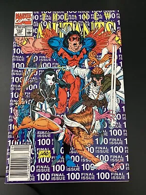 Buy Marvel Comics, New Mutants #100, Newstand (rare In) High Grade,1st X-force,Look! • 11.95£