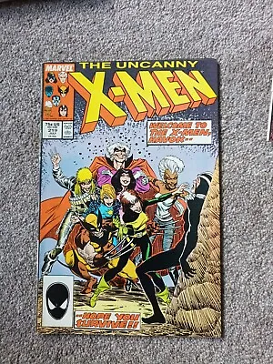 Buy Marvel Comics The Uncanny X-Men #219. Havok & The X-Men (July 1987) • 3.99£