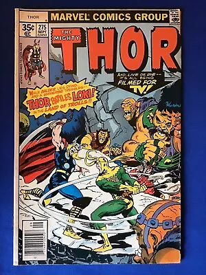 Buy Thor #275 (1978) Thor Battles Loki; 1st APP Of Hermod & Sigyn; Newsstand Ed; VF- • 10.37£