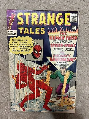 Buy Strange Tales # 115 - Origin Dr. Strange, 1st Mention Of Dormammu 2nd Sandman • 178.11£