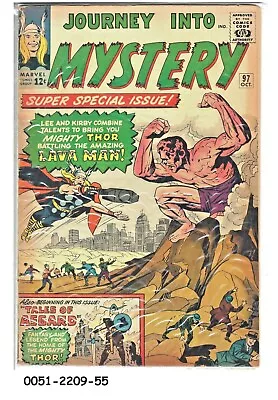 Buy Journey Into Mystery #97 © October 1963, Marvel Comics • 106.73£