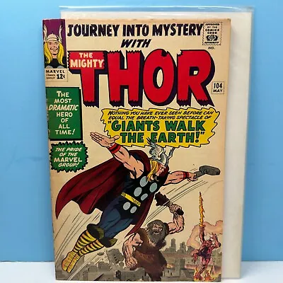 Buy Thor Journey Into Mystery #104 VF 1964 • 206.59£