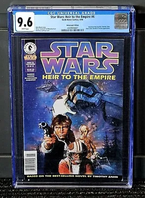 Buy Star Wars Heir To The Empire #6 CGC 9.6 Newsstand NM 1995 Thrawn • 54.99£