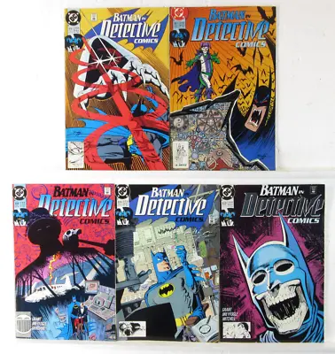 Buy DETECTIVE COMICS #616-620 * DC Comics Lot * 616 617 618 619 620 - 1990 Batman • 6.56£