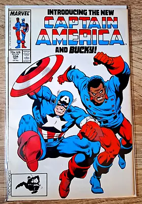 Buy Captain America #334 (1987) Copper Age-Marvel Comics Listing #234 To #379 VF+ • 7.62£