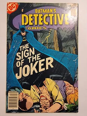 Buy DETECTIVE COMICS #476 VF- Sign Of The Joker, BATMAN 1978 DC Marshall Rogers • 47.96£